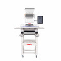 YunFu Single Head Commercial Embroidery Machine – 9/12/15 Needle, Dahao A15 Computer