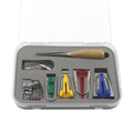 Multi-Specification Binding Tape Making Machine Set – DIY Quilting Tape Wrapping & Crimping Drum Kit