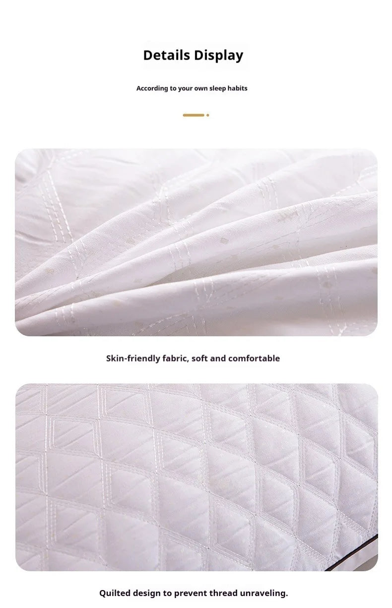White Long Body Pillow Insert – Soft Polyester Fill, 4 Sizes (48x100 to 48x180cm)