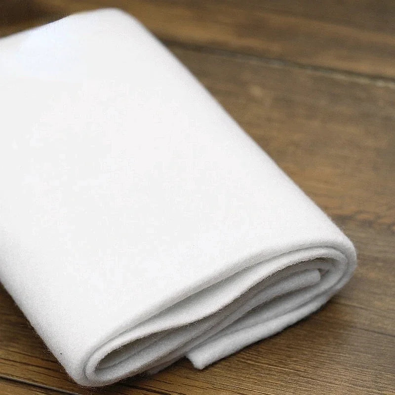 Iron-On Fusible Interfacing | Single-Sided Adhesive Interlining | 90cm Wide