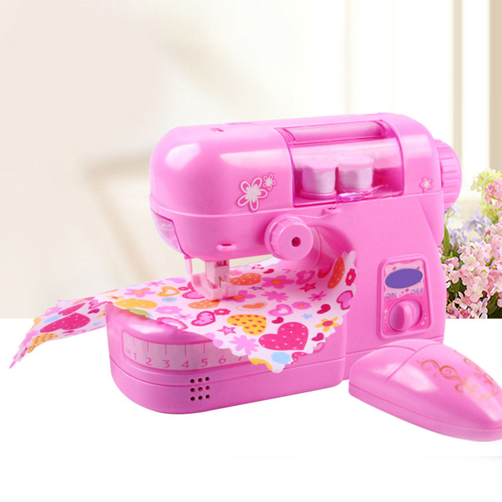 Children's Electric Sewing Machine – Real Stitching, Lights & Sound, Ages 7–14