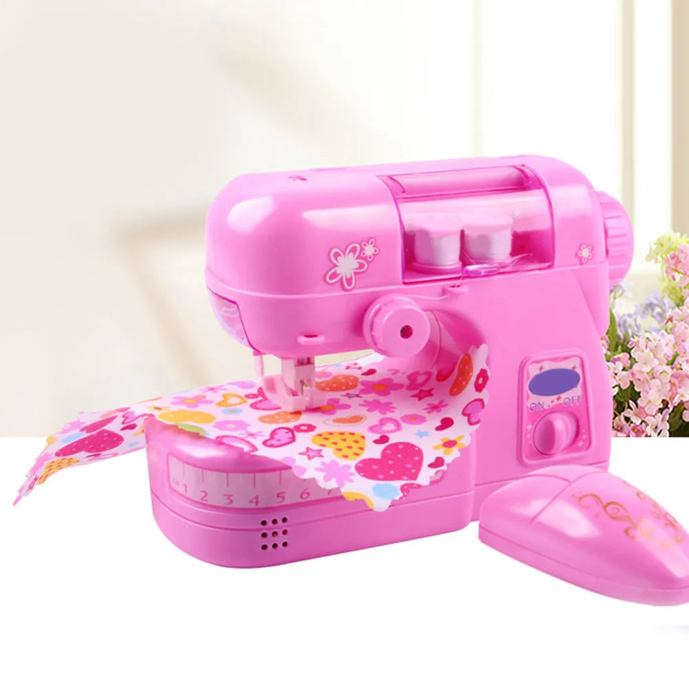 Children's Electric Sewing Machine – Real Stitching, Lights & Sound, Ages 7–14