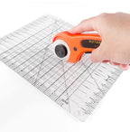 Slotted Acrylic Fabric Strip Cutting Ruler — Quilting & Patchwork Template