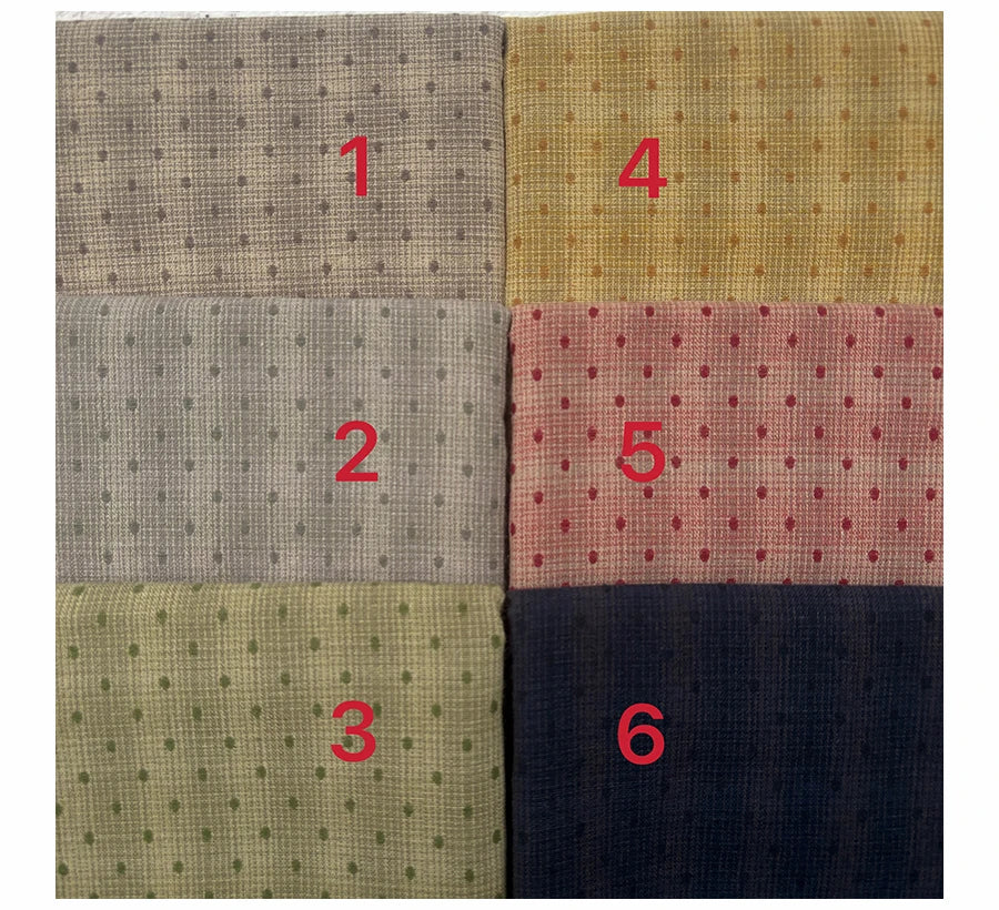 Japanese Yarn-Dyed 100% Cotton Fabric – Fat Quarter Bundle | Floral, Dot & Cartoon Prints