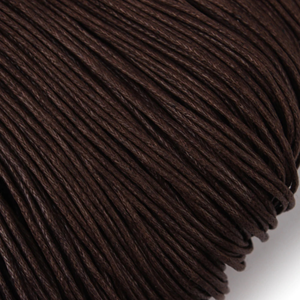 Waxed Cotton Beading Cord – 1mm, 70m Spool | 15 Colors | Bracelets, Necklaces & DIY Jewelry
