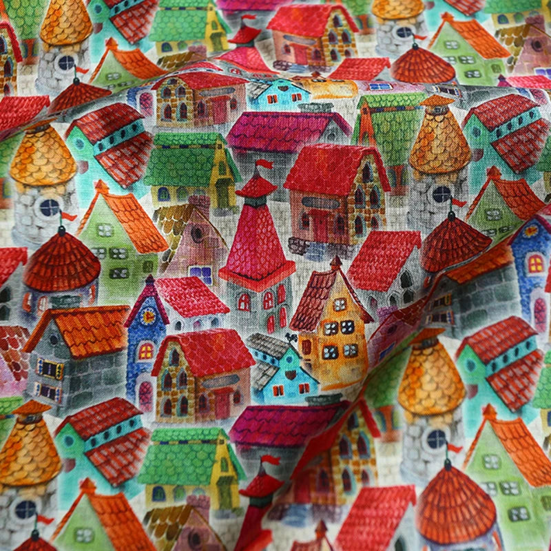Fabric - 40 Precut Strips (6.35 X 49.78 cm) for Quilting And Sewing, 20 Floral Prints Assortment, 100% Material,