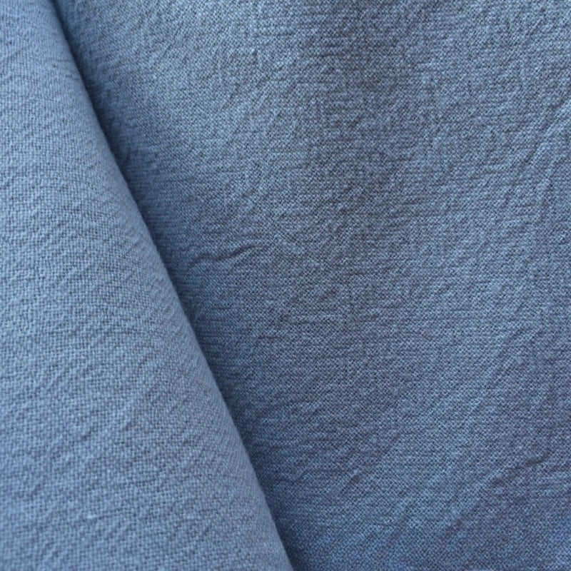 Cotton Linen Crepe Fabric – 137cm Wide | Skin-Texture Weave for Clothing, Curtains & Home Décor