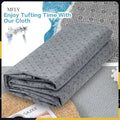 Non-Slip Tufting Canvas Backing Fabric – 1.8m × 4m, 100% Polyester – For Tufting Gun, Rug & Carpet Making