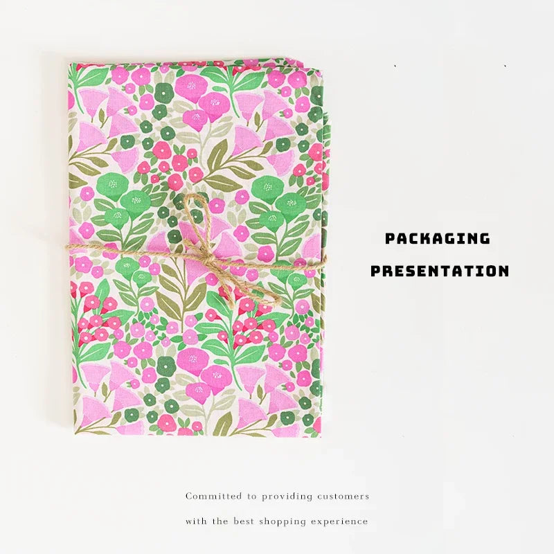 Fabric - 40 Precut Strips (6.35 X 49.78 cm) for Quilting And Sewing, 20 Floral Prints Assortment, 100% Material,