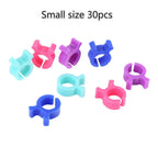 Bobbin Buddies — Clips y soportes coloridos para canillas para costura, acolchado y bordado