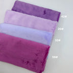 Tela de felpa de imitación de piel de 5 mm – Pelo suave, 45x50cm, 30 colores