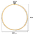 Bamboo Embroidery Hoop – 8 Round Sizes