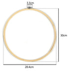 Bamboo Embroidery Hoop – 8 Round Sizes