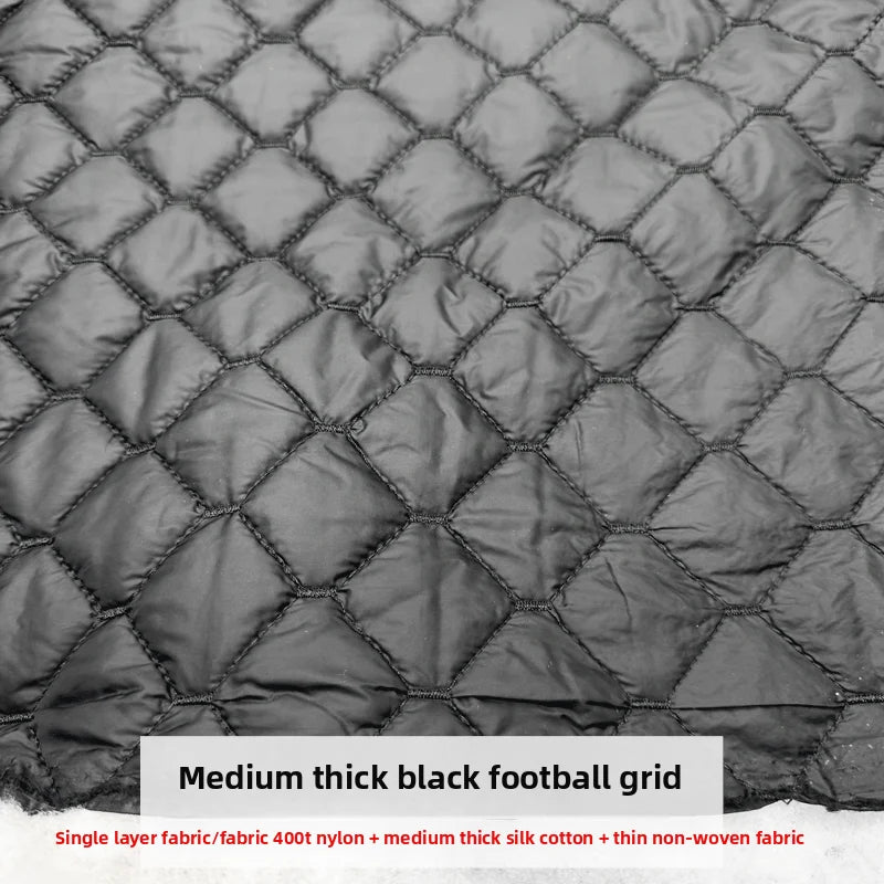 Quilted Lining Fabric by the Meter – 100cm x 145cm Polyester Sewing Cloth