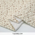 Pre-Quilted Floral Fabric – 59" Wide Polyester-Cotton Blend | Winter Coats, Bags & Home Décor (3 Lengths)