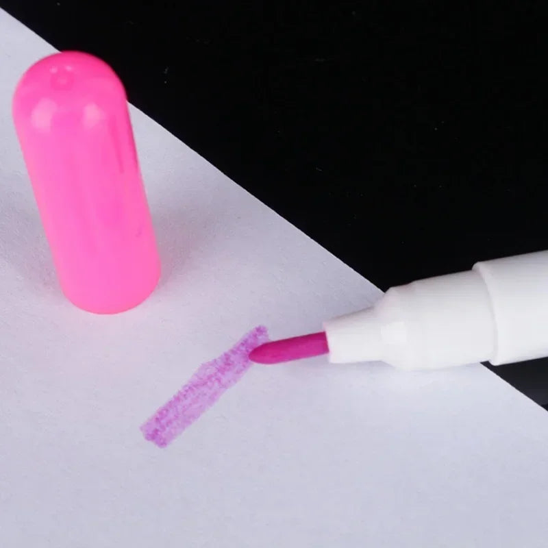 Water-Soluble Disappearing Fabric Marker Pens – 4-Pack, Erasable Sewing & Embroidery Marking