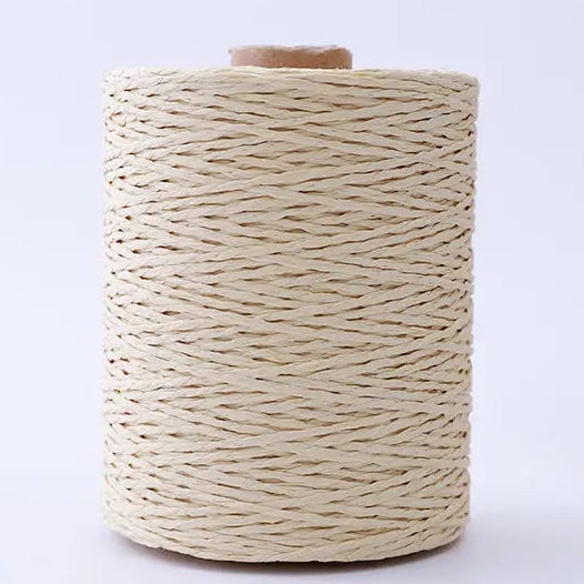 Raffia Yarn for Crochet & Knitting – 150g (5.3 oz) Roll