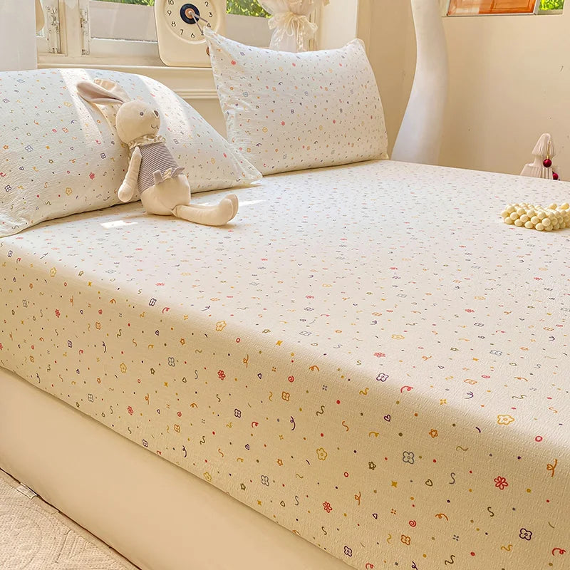 Polyester Microfiber Fitted Sheet Sets – 2-Piece or 3-Piece