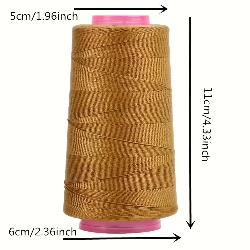 All-Purpose Polyester Sewing Thread – For Home & Industrial Sewing Machines, Multiple Colors