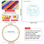 Sewing Shop Embroidery Starter Kit – DIY Beginner Embroidery Kit