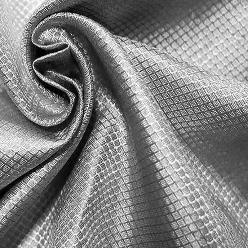 Faraday EMF & RFID Shielding Fabric – Nickel & Copper Coated | 200×145 cm (78.7×57 in)