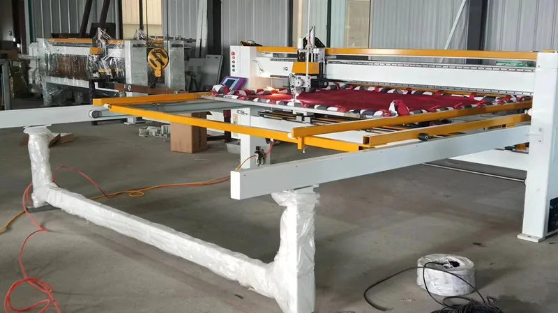Energy-Efficient Digital Longarm Quilting Machine