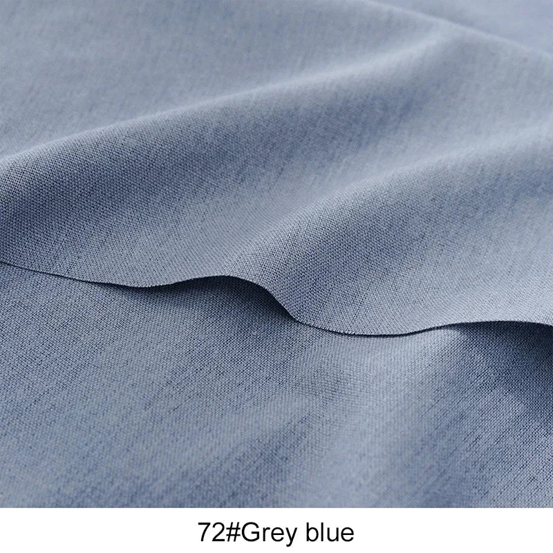 0.5m/1m/2m Pure Color Faux Cotton Linen Fabric Soft for DIY Clothing Curtain Storage Bag Home Textile Tablecloth Sewing Fabric