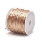 Cordón de cola de ratón satinado de 1,5 mm – Nylon, 24 yardas (22 m)