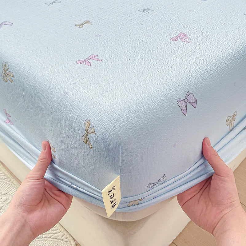 Polyester Microfiber Fitted Sheet Sets – 2-Piece or 3-Piece