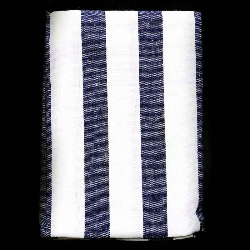 Blue & White Plaid Cotton Kitchen Towel Set | 18 Pieces | 40×60cm | Tea Towels & Napkins
