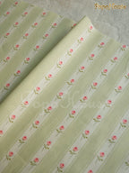 145cm Floral Cotton Poplin Fabric, 50cm Piece