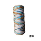 Hilo Redondo de Poliéster Encerado – 0.6mm, Carrete de 50m | 41 Colores | Macramé, Joyería y Marroquinería