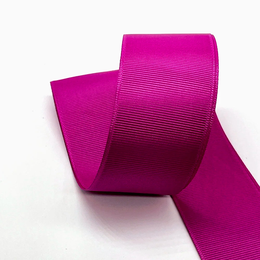 Solid-Color Polyester Ribbon – 10-Meter Roll