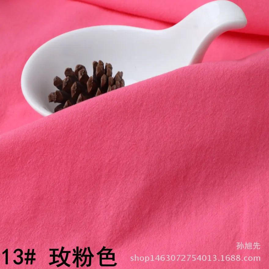 Cotton Linen Crepe Fabric – 137cm Wide | Skin-Texture Weave for Clothing, Curtains & Home Décor