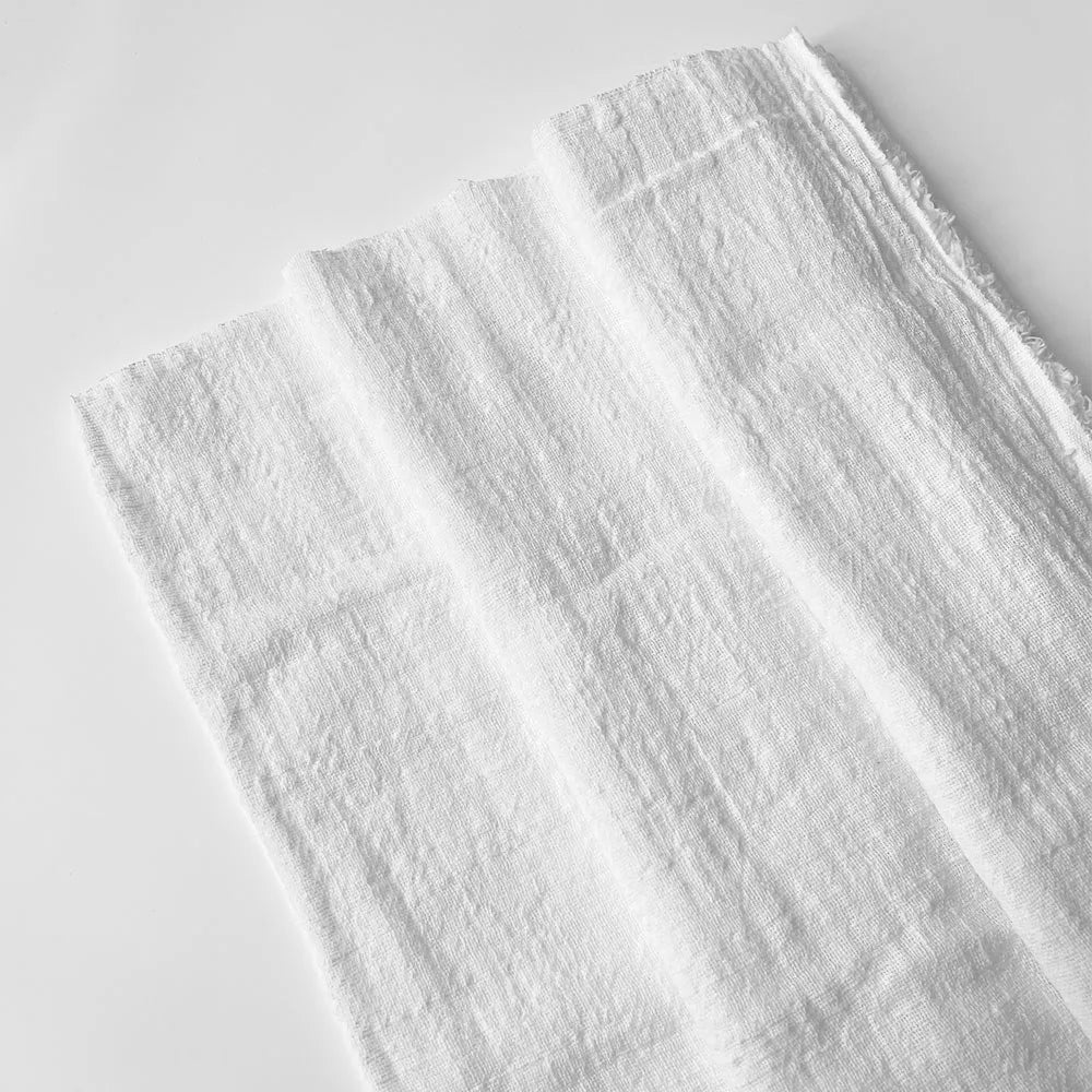 Solid Color Natural Linen Cotton Fabric – Eco-Friendly, 125cm Wide, 90×125cm Per Yard – For Dresses, Skirts, Pajamas & DIY