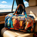 African Print Duffle Bag – Weekend Travel & Gym Bag
