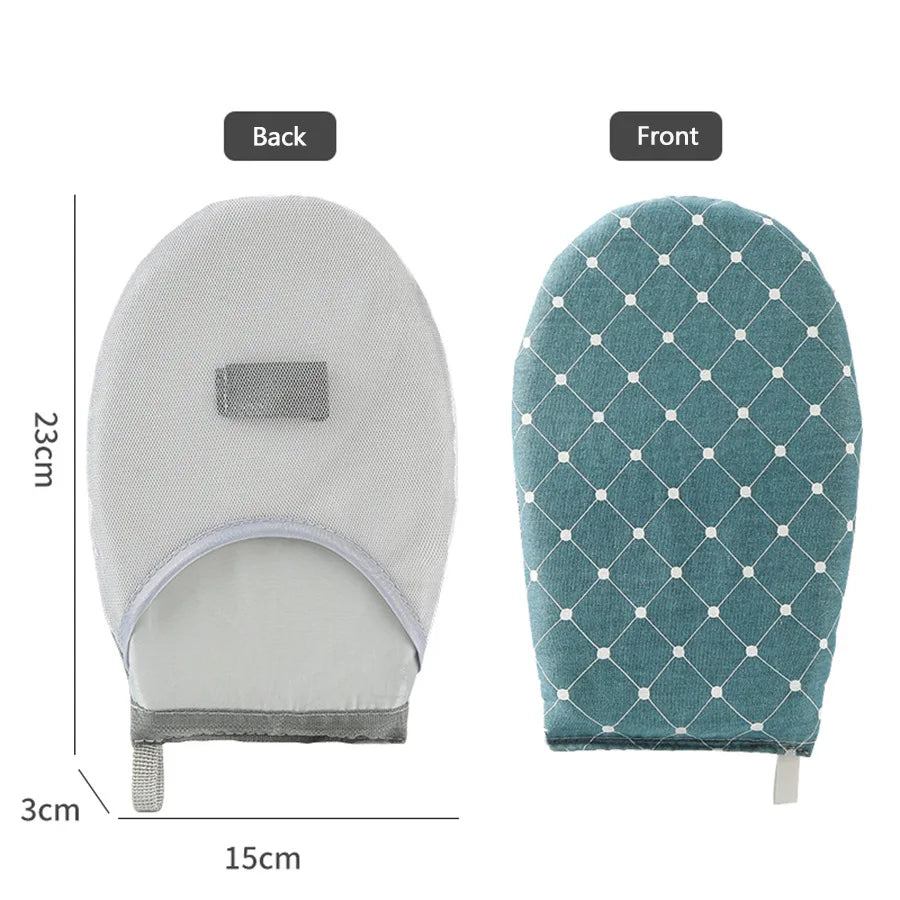 Handheld Ironing Board Mitt with Heat-Resistant Pad