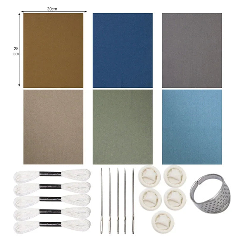 Fabric - 40 Precut Strips (6.35 X 49.78 cm) for Quilting And Sewing, 20 Floral Prints Assortment, 100% Material,
