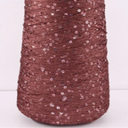 500G Hilo Fantasía de Lentejuelas Brillantes – Para Tejer a Mano y Ganchillo | Lentejuela de 3mm | 25 Colores