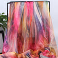 30D Gradient Chiffon Fabric – Semi-Sheer & Elegant | 150 cm Wide (59 in)