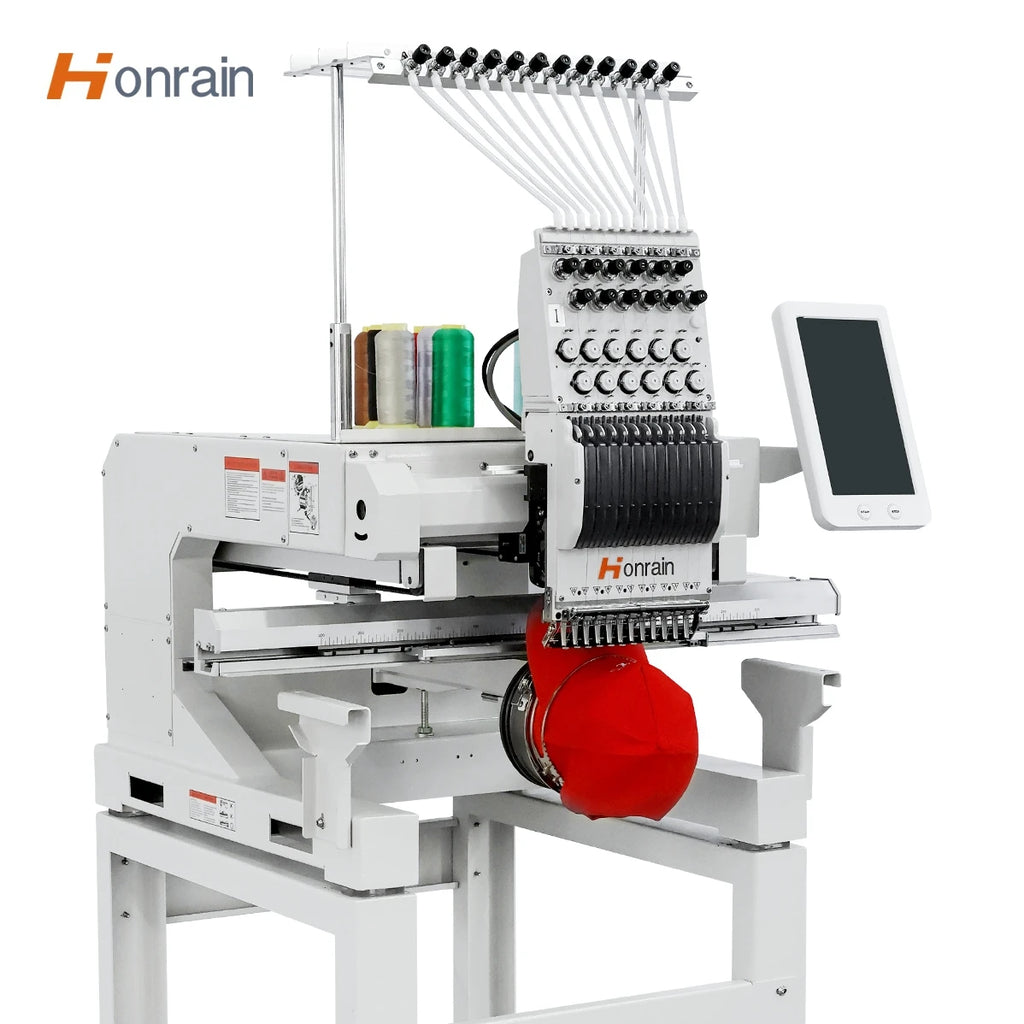 Honrain HR-XC12O1 Single Head 12-Needle Computerized Embroidery Machine