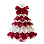 DIY Crochet Christmas Tree Kit – Yarn, Hook & Beads Included