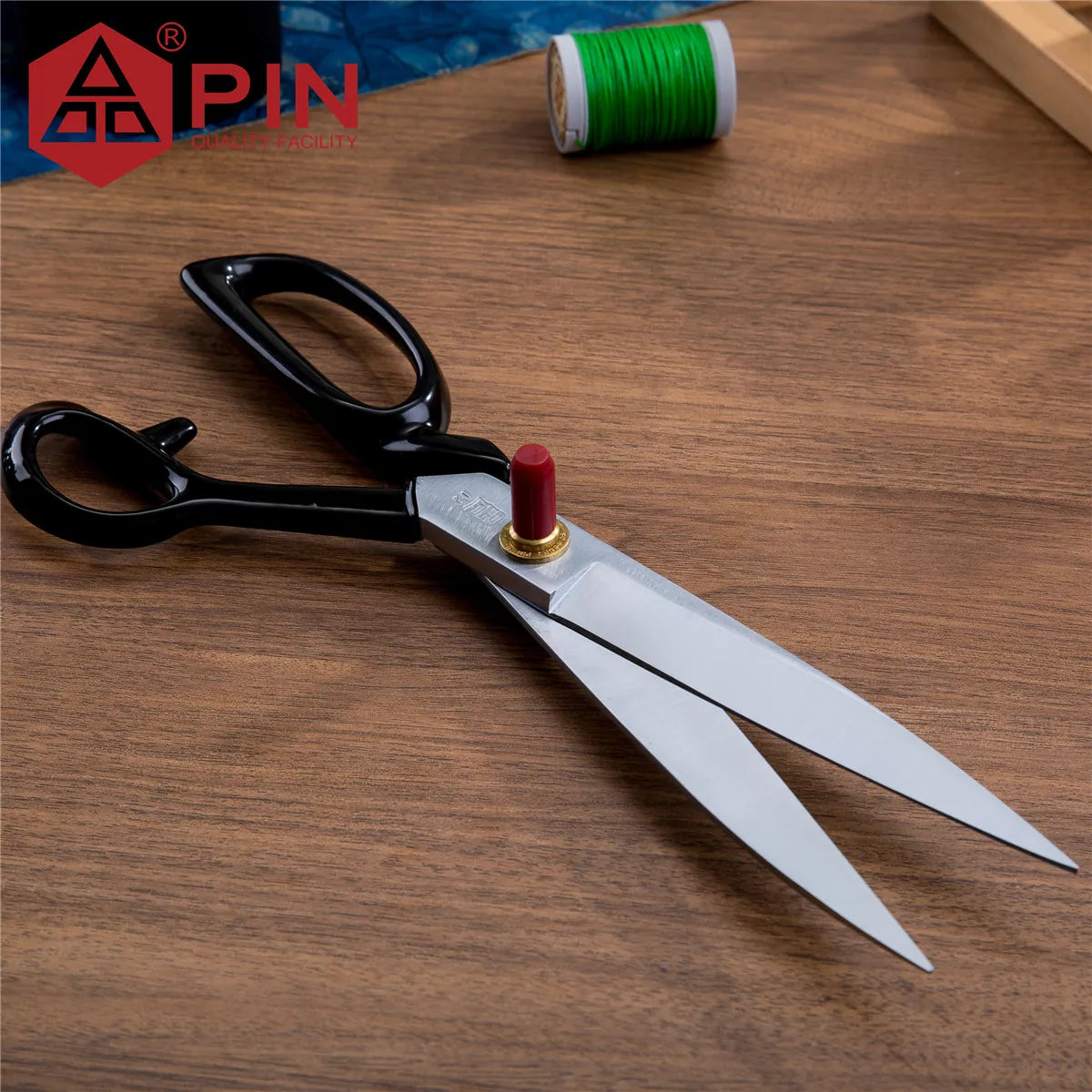 12-Inch Heavy-Duty Forged Stainless Steel Tailor Scissors – Professional Fabric Shears for Denim, Leather & Canvas