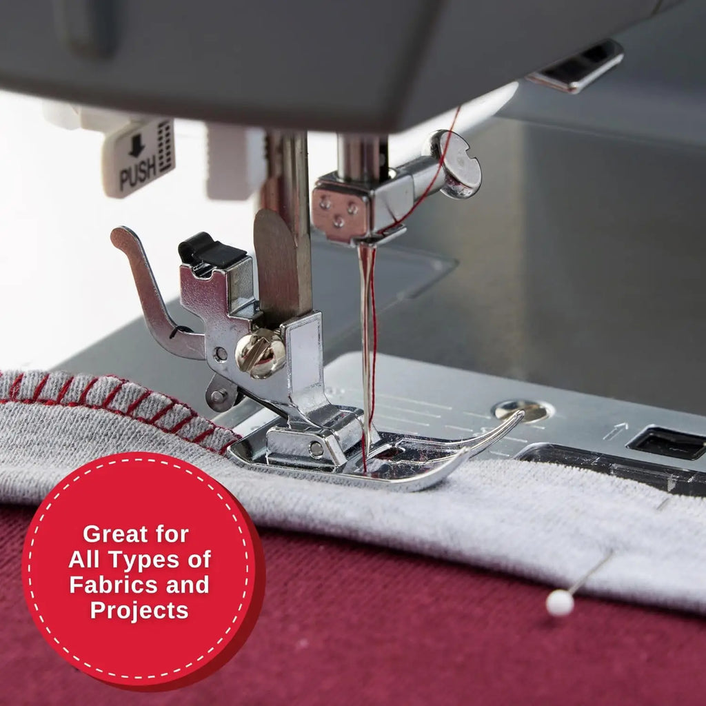 Portable Electric Overlock Sewing Machine – High Speed, Multi-Purpose, Singer-Compatible