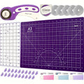 Fabric - 40 Precut Strips (6.35 X 49.78 cm) for Quilting And Sewing, 20 Floral Prints Assortment, 100% Material,