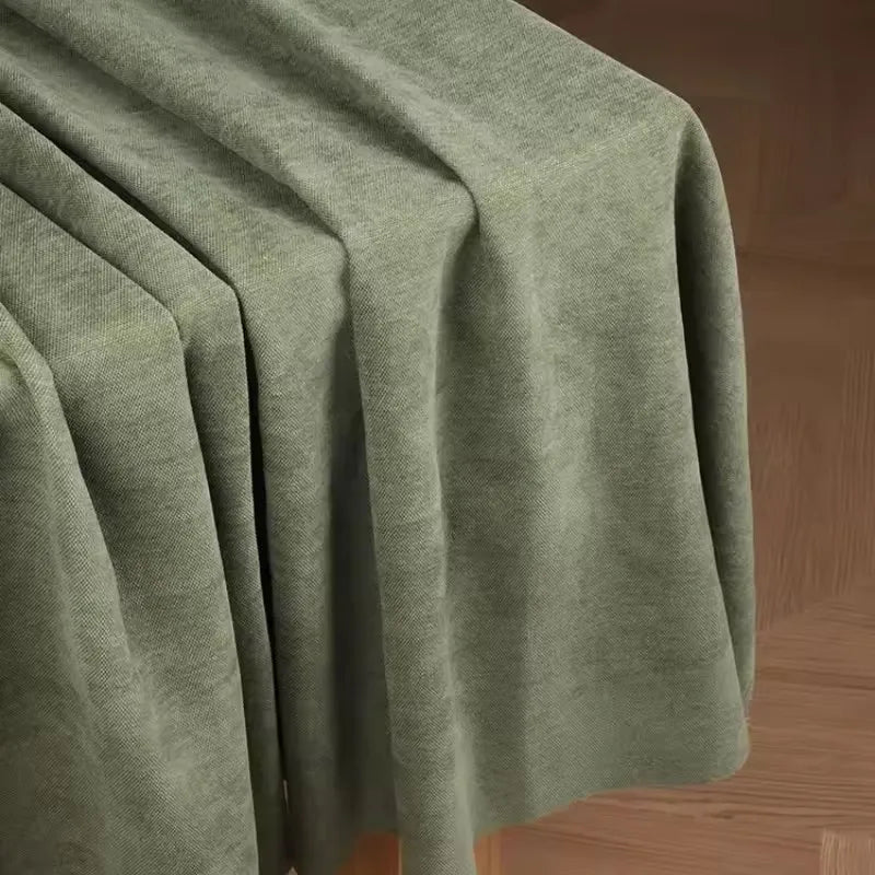 Chenille Velvet Upholstery Fabric – Soft Textured Poly-Cotton, 145cm Wide, Sold by the Meter – For Sofas, Pillows & Home Décor