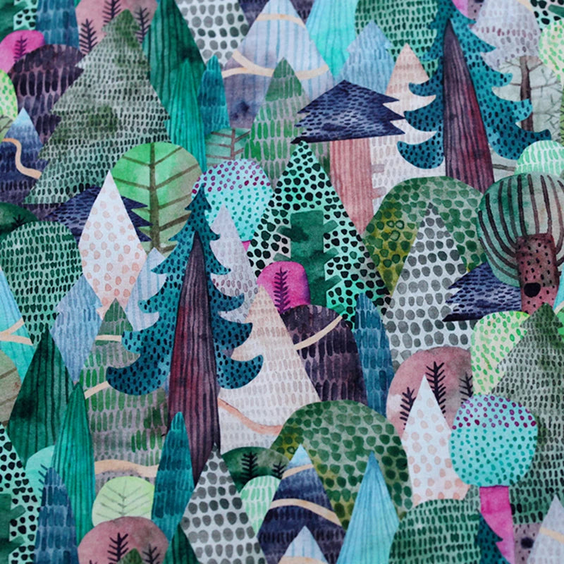 Fabric - 40 Precut Strips (6.35 X 49.78 cm) for Quilting And Sewing, 20 Floral Prints Assortment, 100% Material,