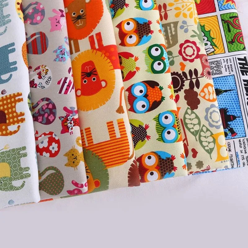 Floral & Stripe Thickened Polyester Canvas Fabric – 150cm Wide, 390g/m | Sofas, Bags, Cushions & Home Décor
