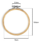 Bamboo Embroidery Hoop – 8 Round Sizes