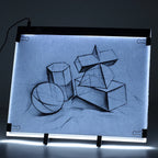 Almohadilla de luz LED para pintura de diamantes y bordado – Caja de luz de calco regulable de 3 niveles | A5, A4, A3